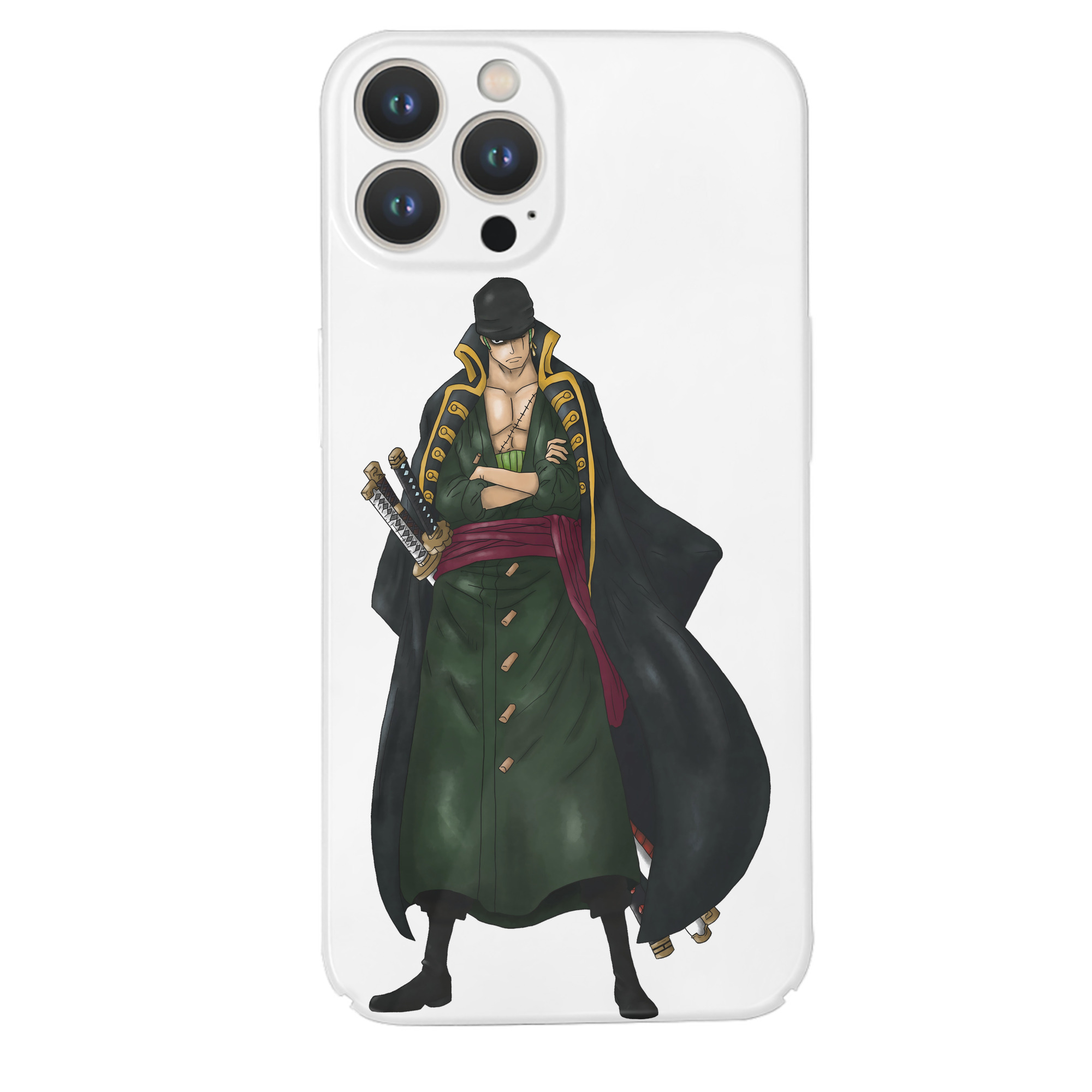 （画像用） ワンピース ロロノア・ゾロ ONE PIECE Roronoa Zoro 【iPhone 14シリーズ対応】ハードケース